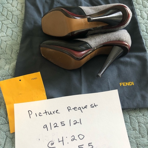 COPY - FENDI SHOES SIZE 35 1/2 - Picture 10 of 13